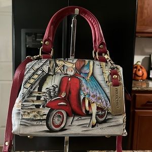 NWOT Rare Anuschka MINI Satchel